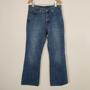 Levi's Blue Wide Leg Flare Jeans